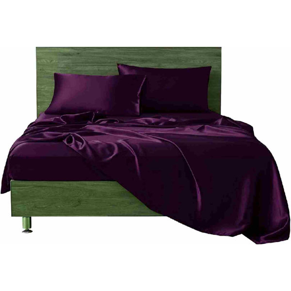 Latitude Run® Silk Sheet set Wayfair